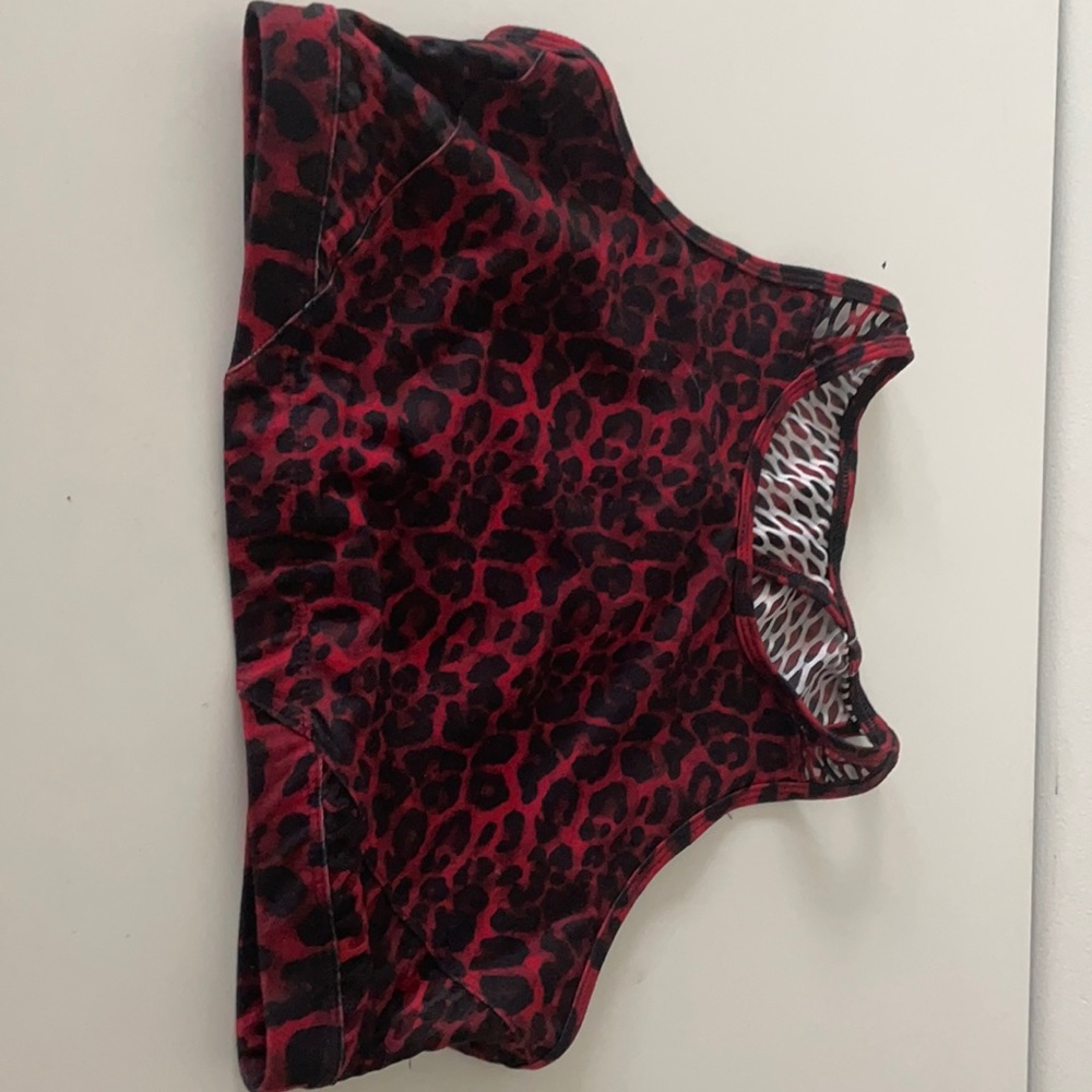 Wear it to heart red high neck bra in Large